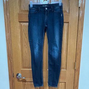 SILVER JEANS SUKI JEGGING Women's 28 x 31 Dark Blue Stretch